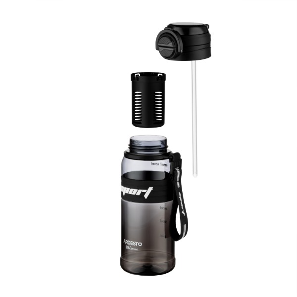 Фото - Бутылка для воды ARDESTO Urban 850 мл Black (AR2285UB)